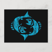 pisces briefkaart (Voorkant)