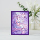 Pisces Briefkaart (Staand voorkant)