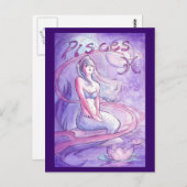 Pisces Briefkaart (Voorkant / Achterkant)