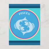 Pisces Briefkaart (Voorkant)