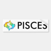 pisces bumpersticker (Voorkant)