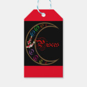 Pisces Cadeaulabel (Voorkant)