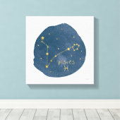 Pisces Canvas Afdruk (Insitu (Houten vloer))