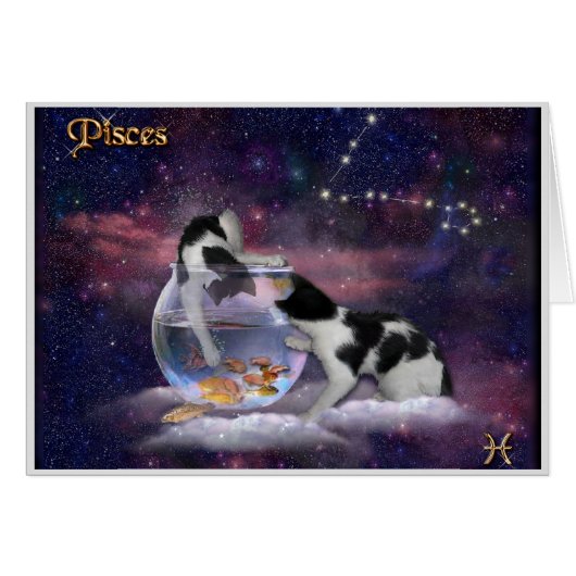 Pisces Cats ♓ 🐱 (Voorkant Horizontaal)
