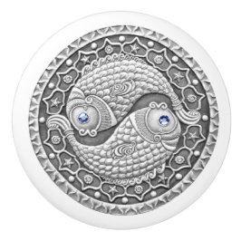 Pisces Ceramic Knob. Keramische Knop