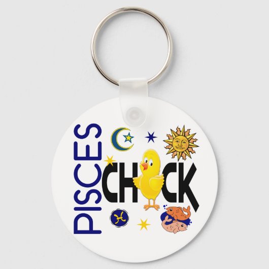 Pisces Chick 1 Sleutelhanger (Voorkant)