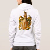 Pisces Coat of Arms Hoodie Jacket (Achterkant)