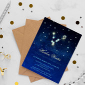 Pisces Constellation Birthday Party Kaart