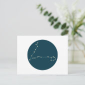 Pisces Constellation Briefkaart (Staand voorkant)