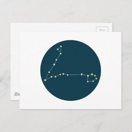Pisces Constellation Briefkaart (Voorkant / Achterkant)