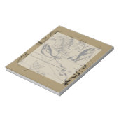 Pisces Constellation Hevelius 1690 Decor Notitieblok (Linkerzijde)