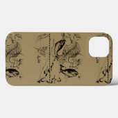 Pisces Constellation Hevelius 1690 Engraving Case-Mate iPhone Case (Achterkant (horizontaal))