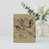 Pisces Constellation Hevelius 1690 feb19 - maart 2 (Staand voorkant)