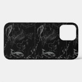 Pisces Constellation Hevelius 1690 Map Engraving Case-Mate iPhone Case (Achterkant (horizontaal))