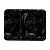 Pisces Constellation Hevelius 1690 on Black Magneet (Horizontaal)