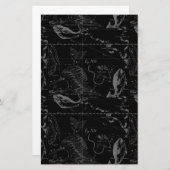 Pisces Constellation Map door Hevelius 1690 Briefpapier (Voorkant / Achterkant)