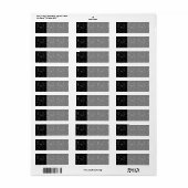 Pisces Constellation Map door Hevelius 1690 Etiket (Full Sheet)