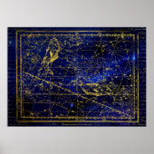 pisces constellation poster (Voorkant)