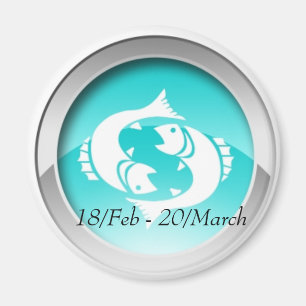 Pisces Dates Magnets Magneet