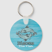 Pisces de astrologische sleutelhanger van de visse (Voorkant)