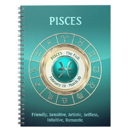 PISCES - De speciale kenmerken van de visdierentui Notitieboek