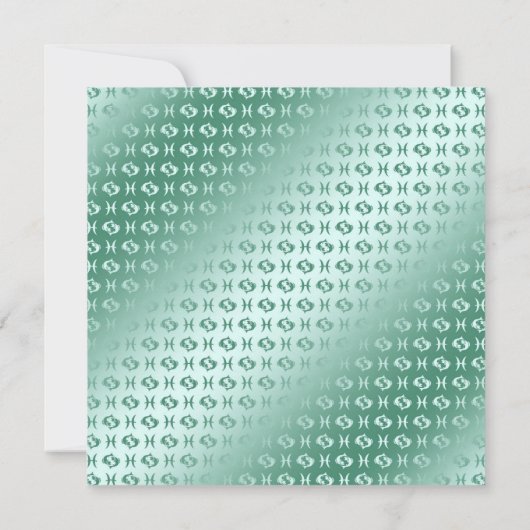 Pisces de vis kaart (Achterkant)