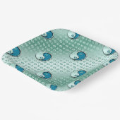 Pisces de vis papieren bordje (Gebogen)