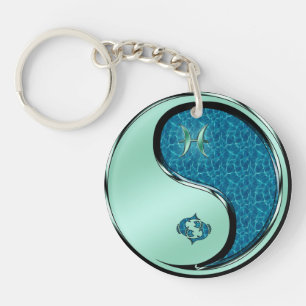 Pisces de vis sleutelhanger