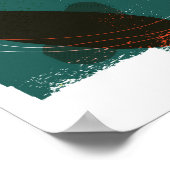 Pisces de visdierentuin poster (Hoek)