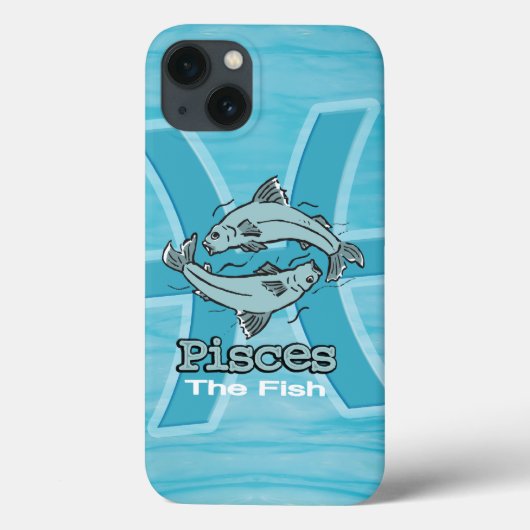 Pisces de viswaterbordenkast Case-Mate iPhone case (Achterkant)