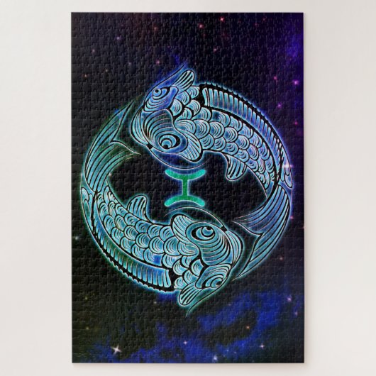 pisces de viszodiale puzzel (Verticaal)