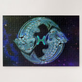 pisces de viszodiale puzzel legpuzzel (Horizontaal)
