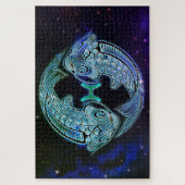 pisces de viszodiale puzzel legpuzzel (Verticaal)