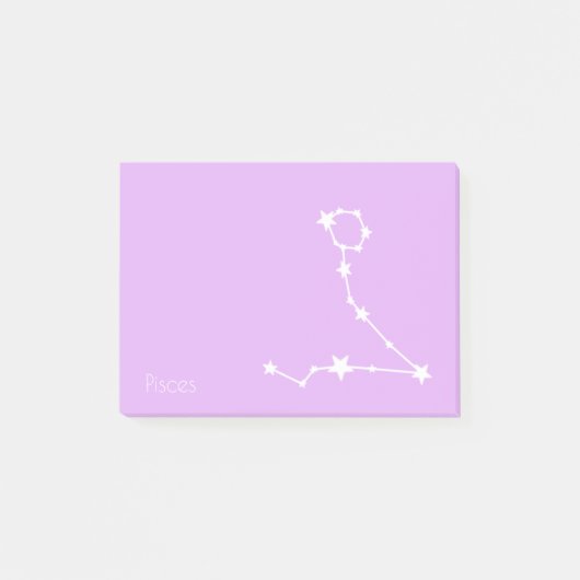 Pisces Dierenriem Sterrenbeeld  Post-it® Notes (Voorkant)