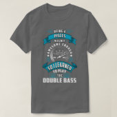 Pisces double baser t-shirt (Design voorkant)