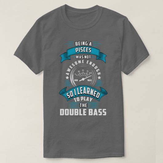 Pisces double baser t-shirt (Design voorkant)