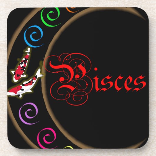 Pisces Drankjes Onderzetter (Voorkant)