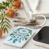 Pisces Dreamcatcher Sleutelhanger (Voorkant Rechts)