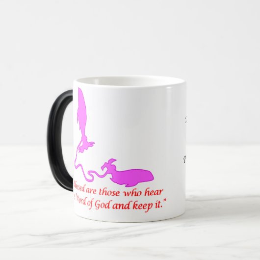 Pisces DreamMaker-Mok Magische Mok (Voorkant links)