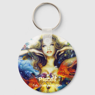 Pisces feb. 20 - mrt. 20 sleutelhanger