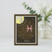 Pisces Februari 19 ton van 20 briefkaart maart (Staand voorkant)