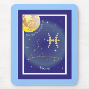 Pisces Februari - 20 Maart Mauspad Muismat