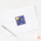 Pisces February 19 to March 20 Aufkleber Vierkante Sticker (Envelop)