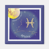 Pisces February 19 to March 20 Magnet (Voorkant)