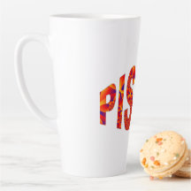 Pisces - Firey Oranje Gellow Blue