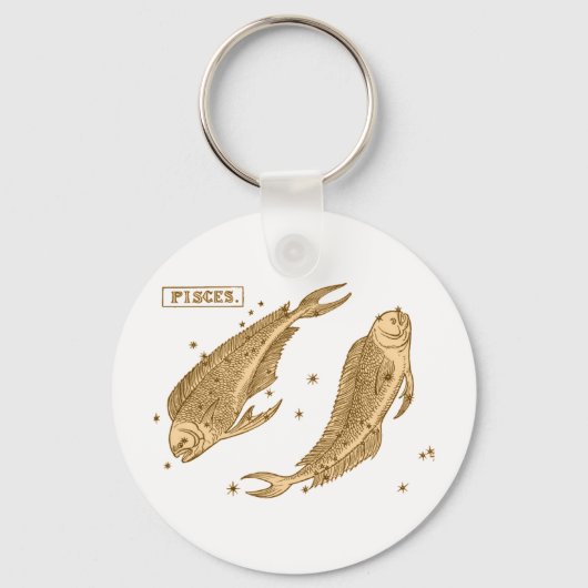 Pisces - Fisch Sleutelhanger (Voorkant)