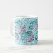 Pisces Fish Koffiemok (Voorkant links)