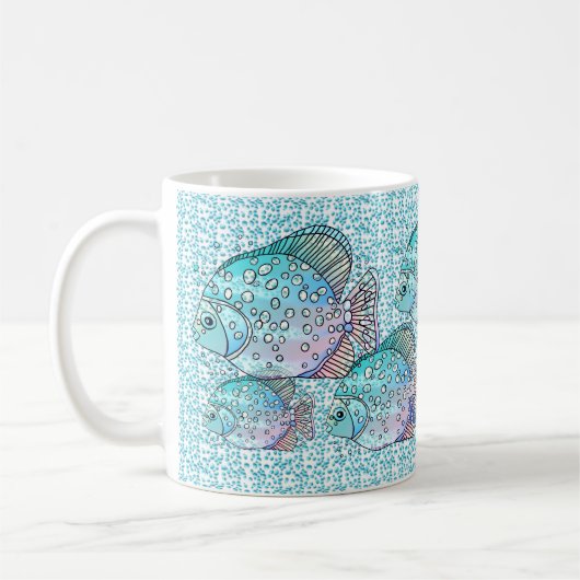 Pisces Fish Koffiemok (Links)