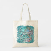Pisces Fish Tote Bag (Achterkant)