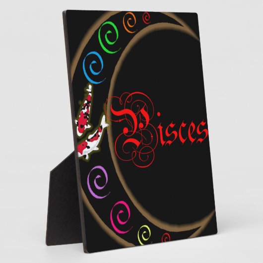 Pisces Fotoplaat (Zijkant)